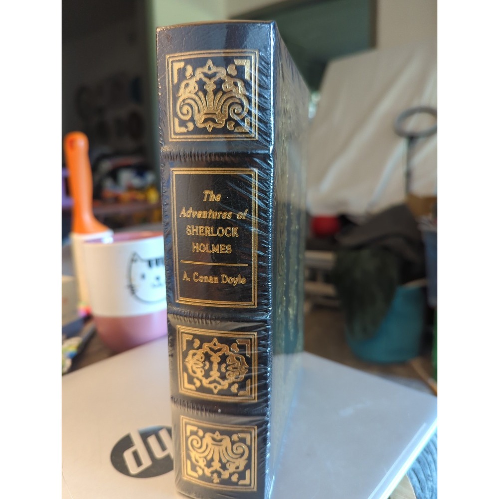 Vintage Easton Press Adventures Sherlock Holmes Doyle Leather Collectors Ed 1981
